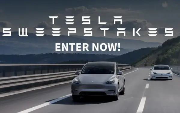 Win A Tesla Giveaway 2025