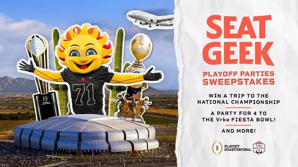 Vrbo Fiesta Bowl Trip Giveaway: Win a Trip to College Football Championship, Party & More