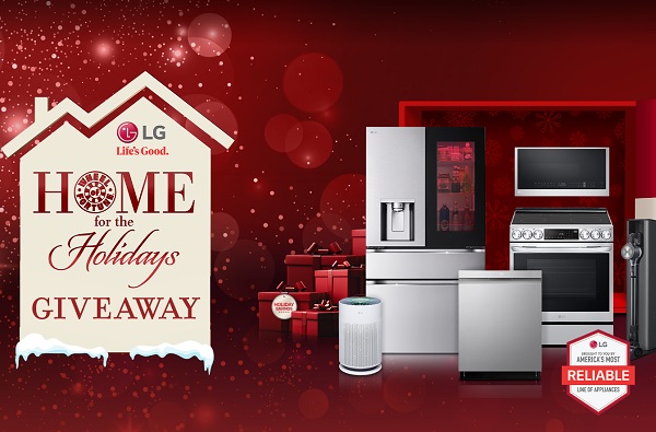 Wheel of fortune Home for the Holidays Giveaway: Win $5000 LG Shopping Spree and $5000 Cash! (5 Winners)