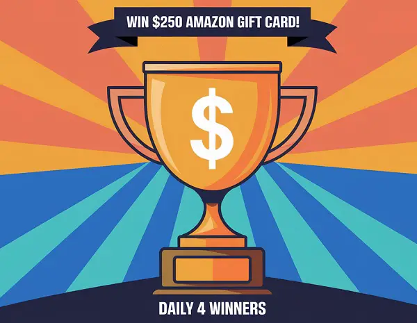 12 Days of Greatness Giveaway: Win $250 Amazon.Com Gift Card (Daily 4 Winners)