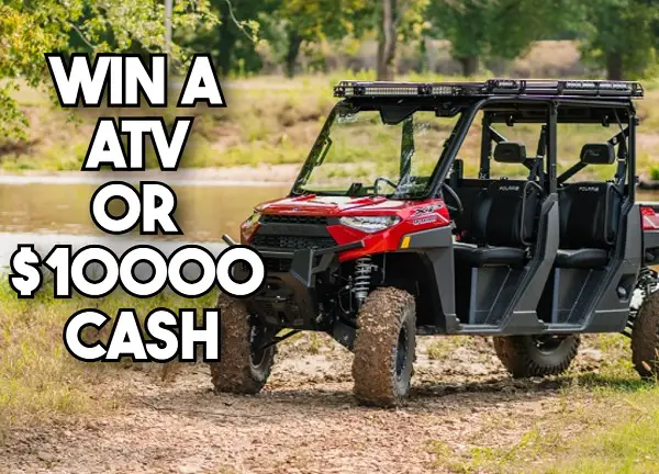 Win a Cole Townsend Decoy Spread, a Flairs New ATV, or a $10,000 Cash!