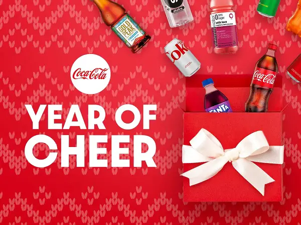 Coca-Cola Year of Cheer Sweepstakes 2024: Win Year Supply of Free Products! (Daily Winner)