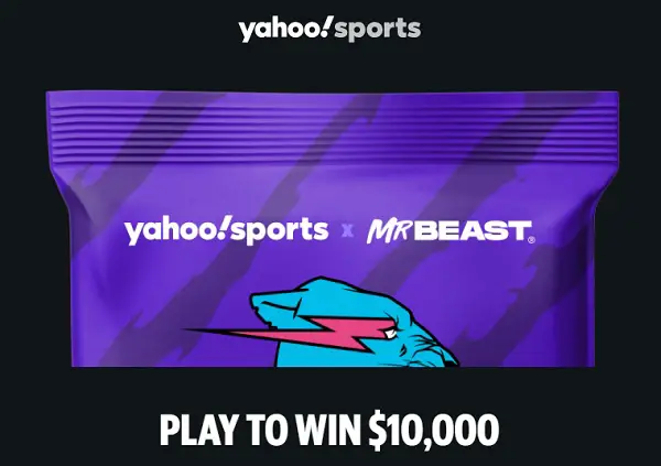 Yahoo Sports MrBeast Sweepstakes: Win $10000 Cash! (Daily Winner)