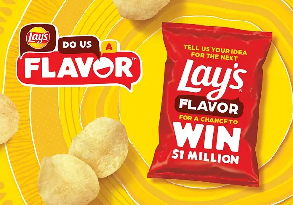 Lay's Do Us A Flavor Contest: Win $1,000,000 Cash!