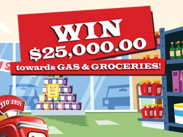 PCH.Com $25000 Gas and Groceries Giveaway