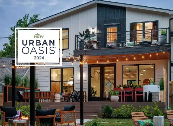 HGTV.com Urban Oasis Sweepstakes 2024