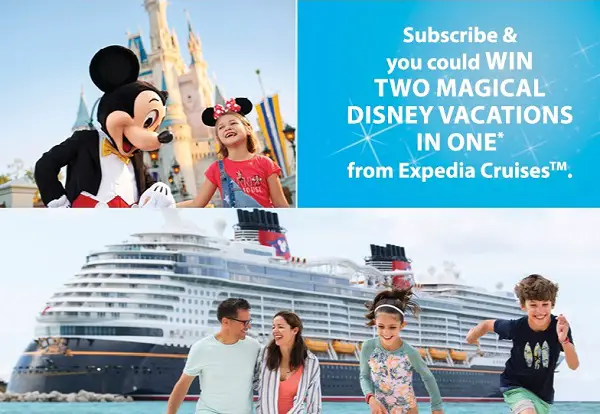 Expedia Cruises Win a Dream Vacation 2025 Sweepstakes: Win a Two Disney Vacation in One!