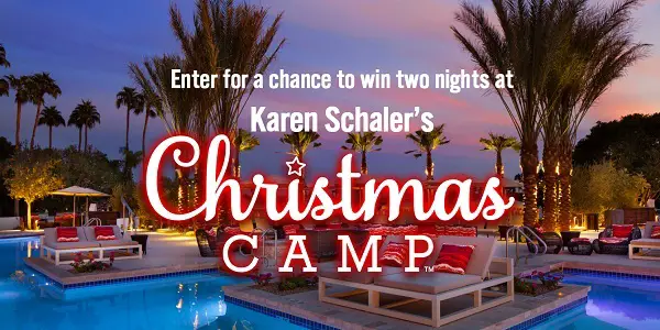 Karen Schaler Two Nights at Christmas Camp Sweepstakes: Win Trip