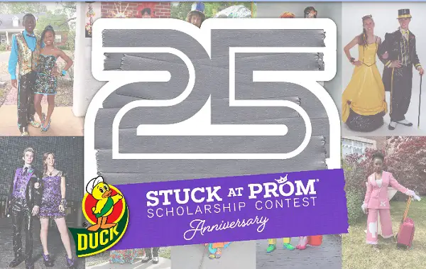 2025 Duck Brand Stuck At Prom Scholarship Contest: Win Cash Up To $15,000