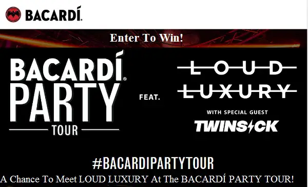 bacardi tour coupon code