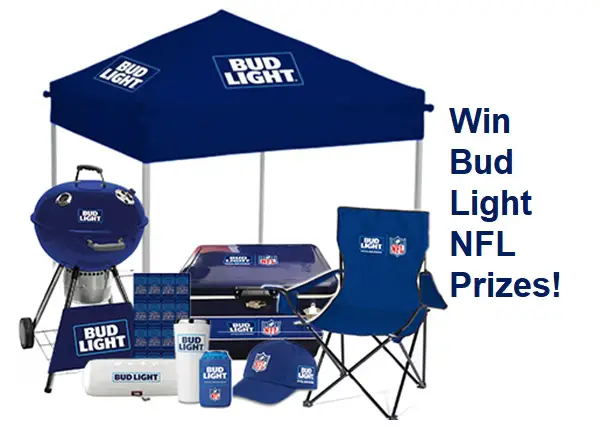 Bud Light NFL Squares Sweepstakes 2022  Sweepstakes Lovers: Sweepstakes  2022 - Travel Sweepstakes - Prizes