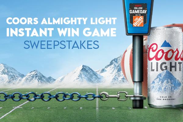 Labatt Blue Light Gameday Sweeps