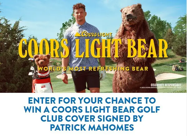 Patrick Mahomes advertises Coors Light bear - MarcaTV