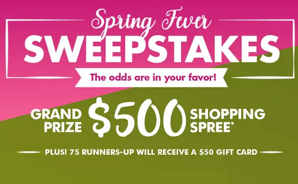 Dollartree.com Spring Fever Contest | SweepstakesBible