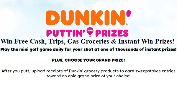 Dunkin Summer Sweepstakes Instant Win Cash Trips Free Gas And More Sweepstakesbible 8018