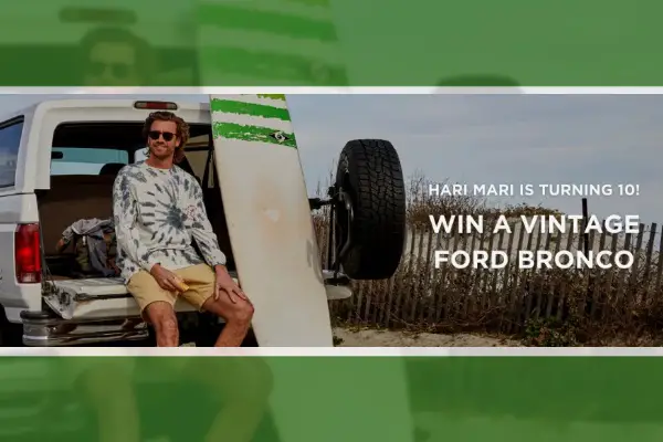 Vintage Ford Bronco Giveaway: Enter 'Hari Mari' Sweepstakes for