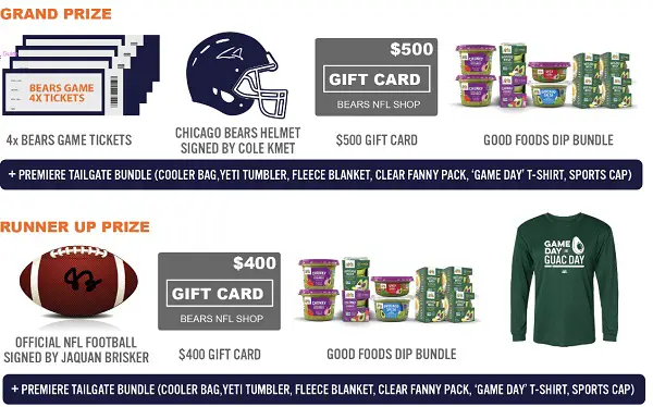 Chicago Bears Game Ticket Gift Voucher