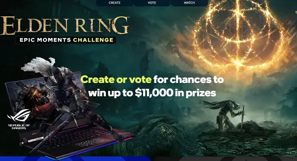 Intel Gaming Elden Ring Sweepstakes: Win ASUS ROG Strix Scar Gaming ...