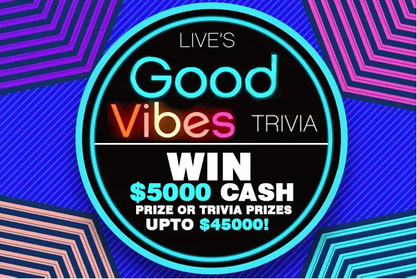 Live With Kelly And Ryan Good Vibes Trivia Sweepstakes Win 5000 Free Cash 30 Prizes Sweepstakesbible