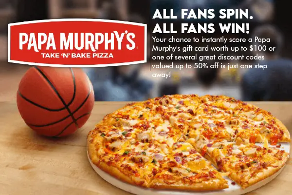 Papa Murphy Home Game Sweepstakes: Instant Win NFL Tickets & Free Gift  Cards