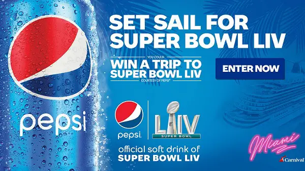 Pepsi® Super Bowl Sweepstakes at Walmart - Pepsi Promos