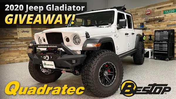 quadratec gladiator giveaway winner