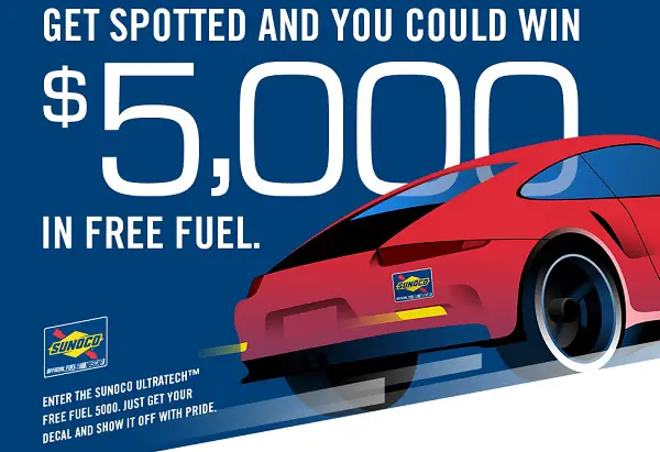 Sunoco Free Fuel 5000 Sweepstakes | SweepstakesBible