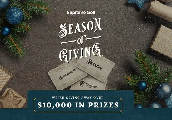 Supreme Golf Giveaway: Win $10,000 in Free Gift Cards to Srixon ...