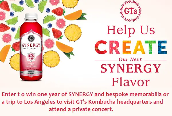 Synergy Flavor Creation Contest: Win a trip to LA, Year's Supply