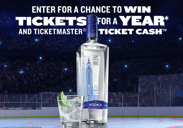  Ticketmaster com Tickets for a Year Sweepstakes 