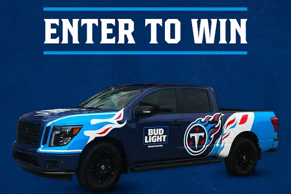 Bud Light Nissan Titan Truck Sweepstakes