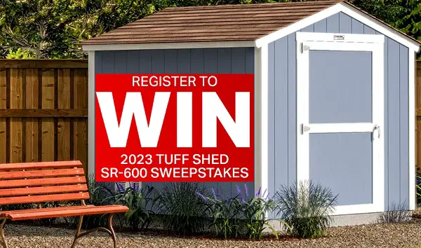 TUFF SHED SR-600 Giveaway | SweepstakesBible