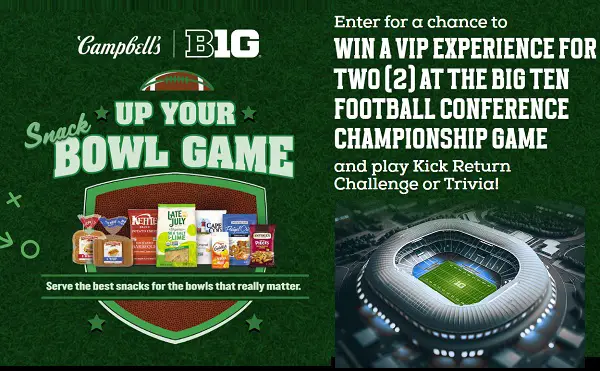 Super Bowl Sweepstakes and Giveaways Page 3