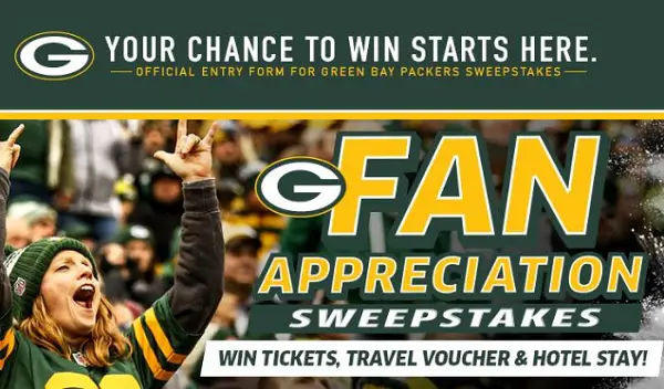 Enter to Win Packers Tickets & Custom Tailgate Prizes