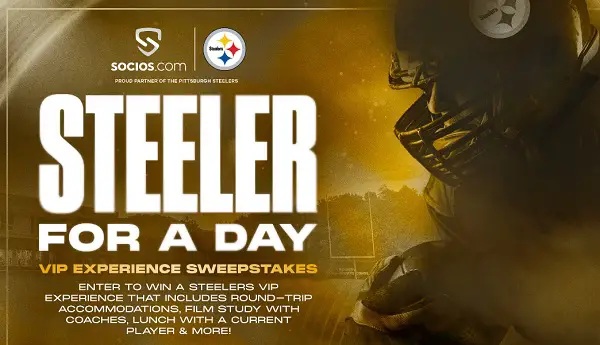 Free Trip to Pittsburgh: Win Steelers Event Tickets & Merchandise